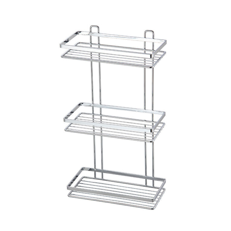 ΕΤΑΖΕΡΑ ELEGANT ΑΝΟΞΕΙΔΩΤΗ ΙΣΙΑ 3 ΘΕΣΕΩΝ 46X20CM INOX