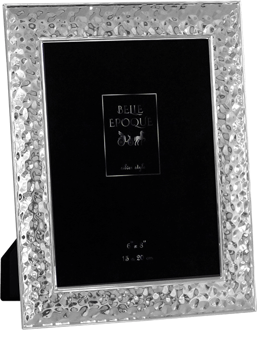 Forged metal frame with glossy finish 20x25