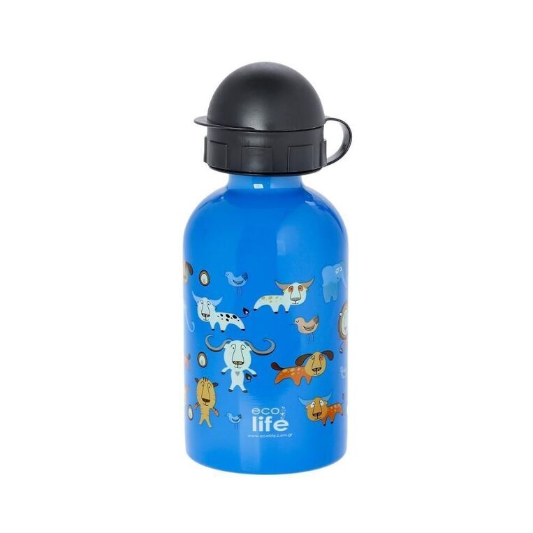 Mεταλλικό ανοξείδωτο μπουκάλι Jungle 400ml