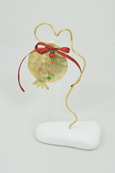 POMEGRANATE CHARM 7 X14 CM