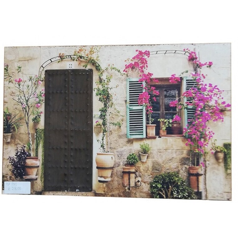 Πίνακας ξύλο-μέταλλo 40x60