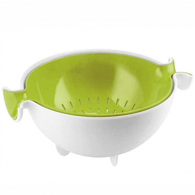 DOUBLE STRETCHER AND PLASTIC BOWL