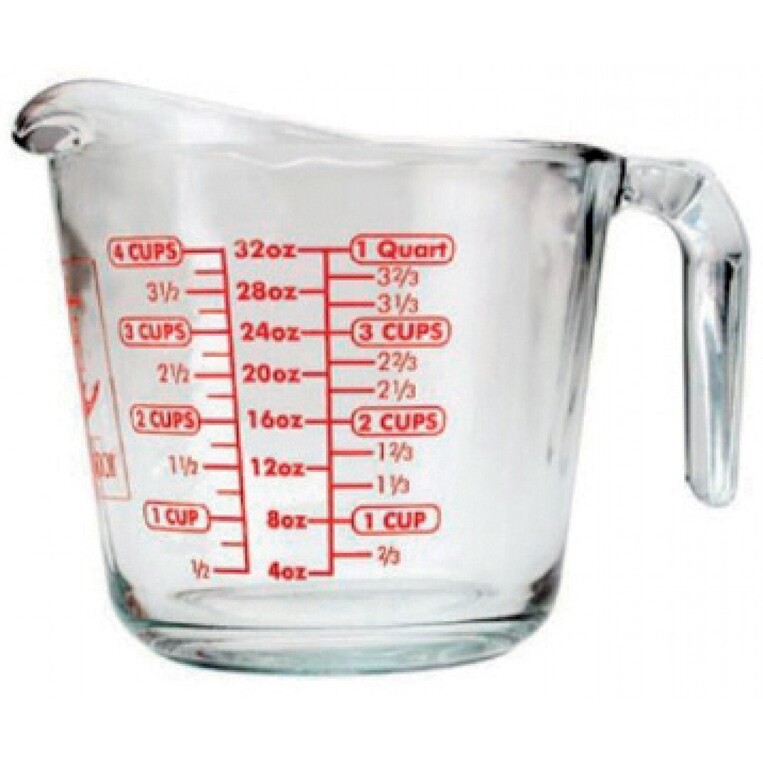 Μεζούρα κανάτα πυρίμαχη 500ml