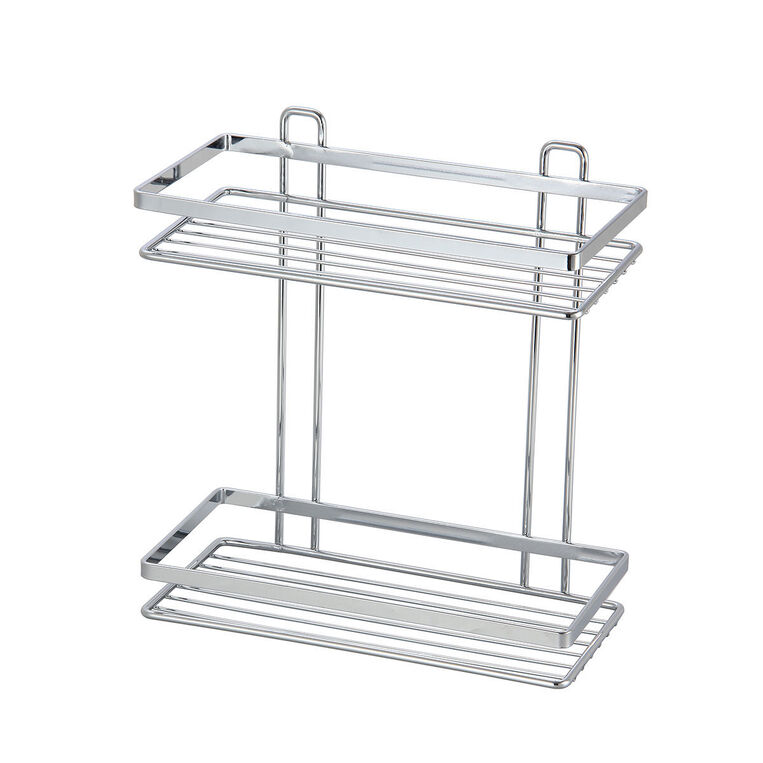 ΕΤΑΖΕΡΑ ELEGANT ΑΝΟΞΕΙΔΩΤΗ ΙΣΙΑ 2 ΘΕΣΕΩΝ 27X12CM INOX
